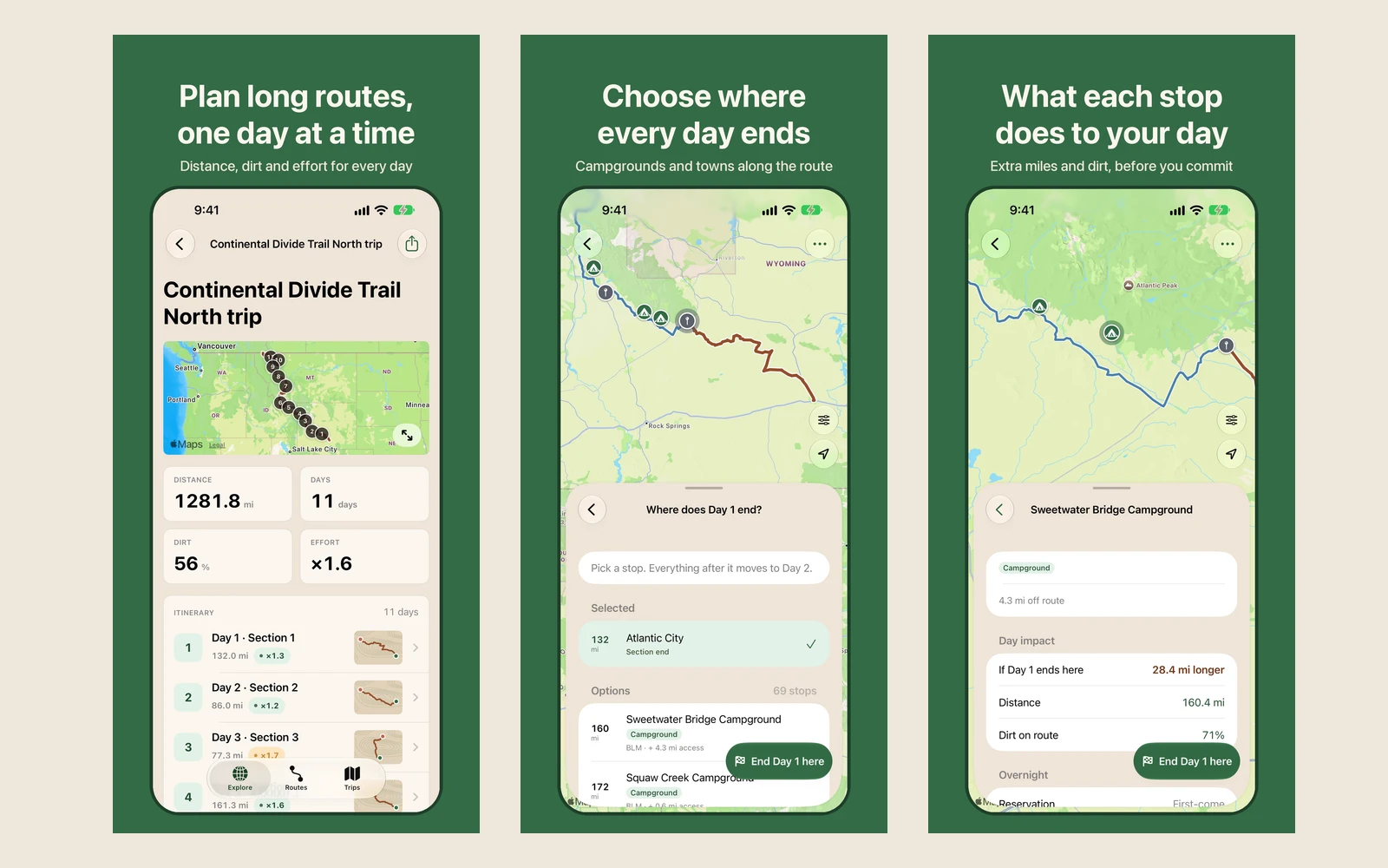 Screenshot of GPXplore for iOS